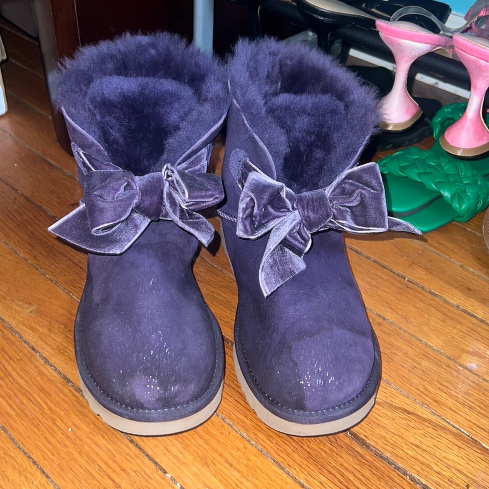 Purple Low Cut Uggs